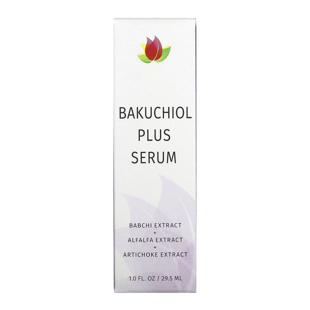 Reviva Labs Bakuchiol Plus Serum, Anti Aging for All Skin Types, 1 Oz